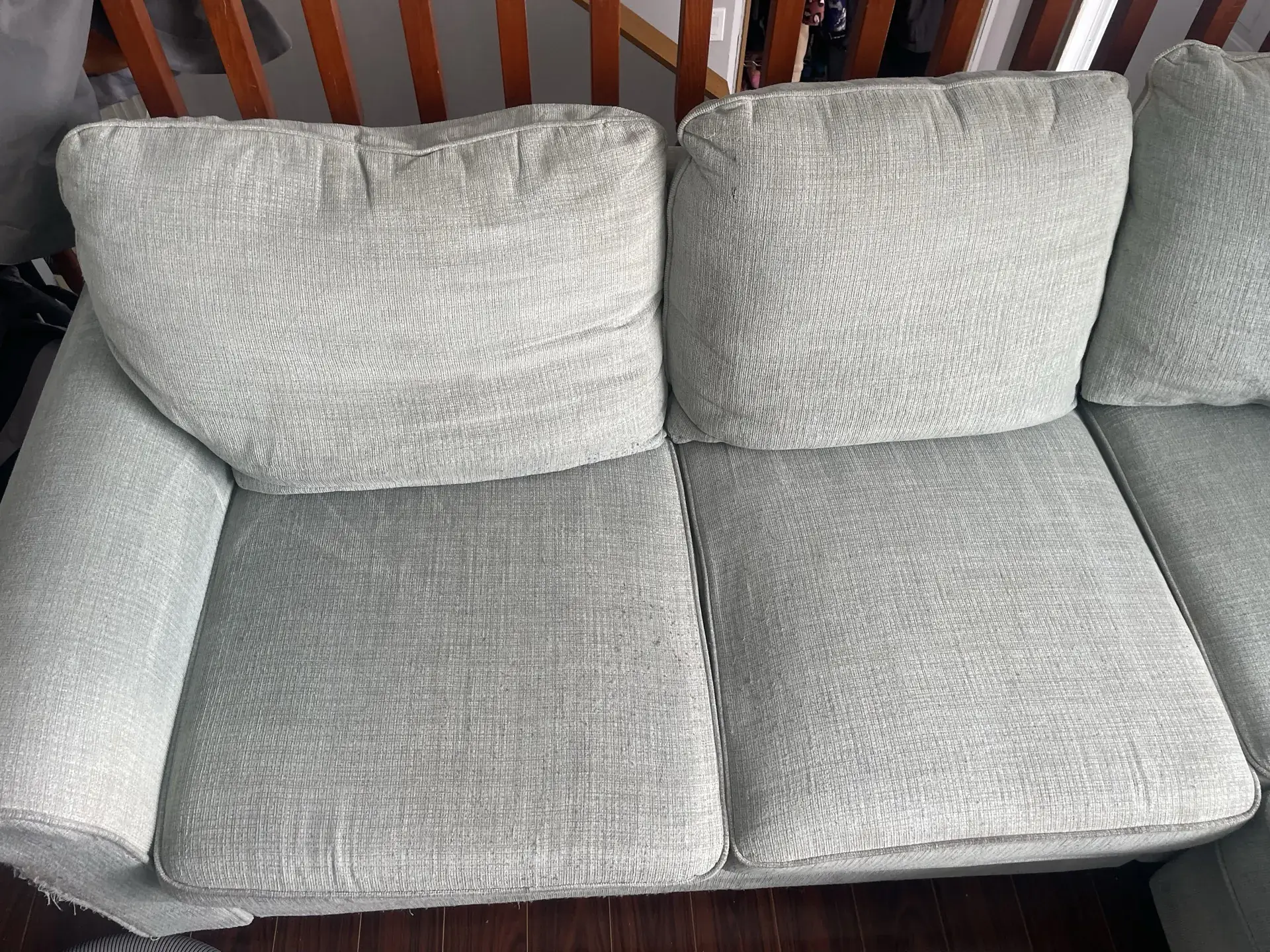 Couch Cushion Refresh - After